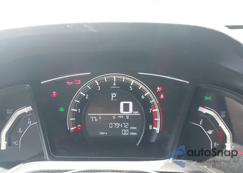 2017 Honda Civic Lx from USA, damaged, VIN 19XFC2F55HE070872